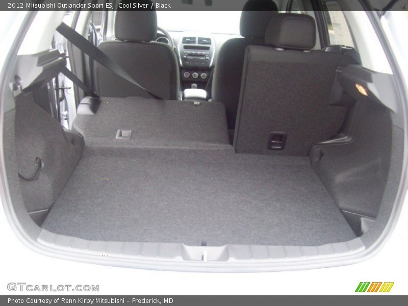 Cool Silver / Black 2012 Mitsubishi Outlander Sport ES