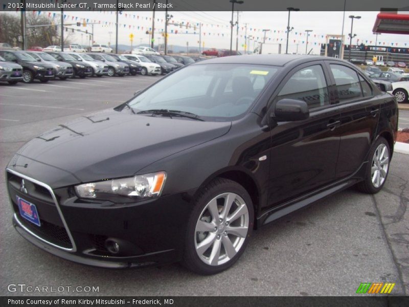 Tarmac Black Pearl / Black 2012 Mitsubishi Lancer GT