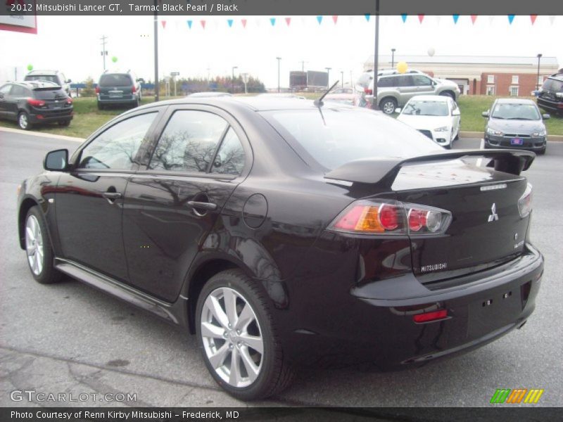 Tarmac Black Pearl / Black 2012 Mitsubishi Lancer GT