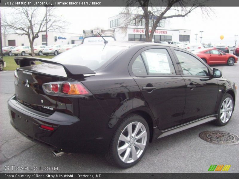 Tarmac Black Pearl / Black 2012 Mitsubishi Lancer GT