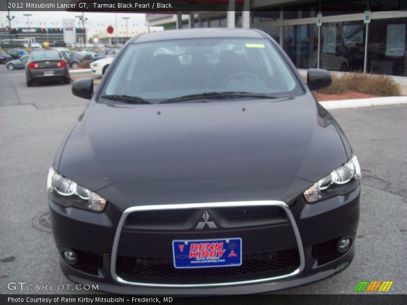 Tarmac Black Pearl / Black 2012 Mitsubishi Lancer GT