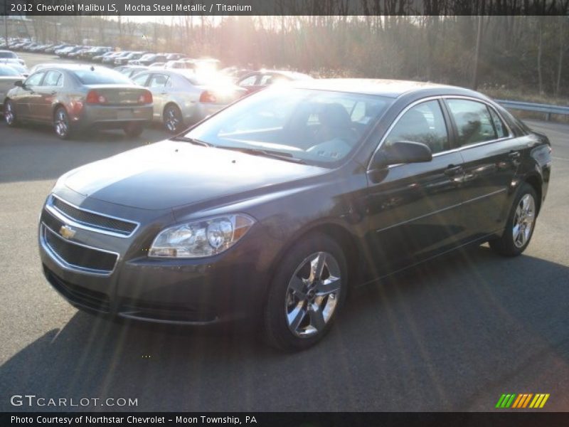Mocha Steel Metallic / Titanium 2012 Chevrolet Malibu LS