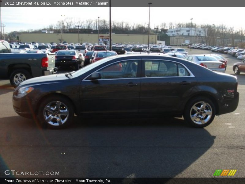 Mocha Steel Metallic / Titanium 2012 Chevrolet Malibu LS