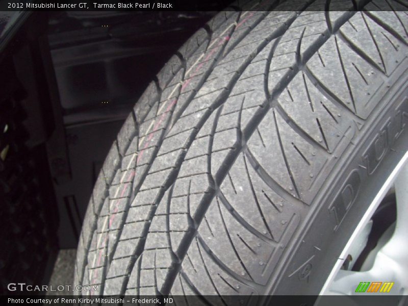 Tarmac Black Pearl / Black 2012 Mitsubishi Lancer GT