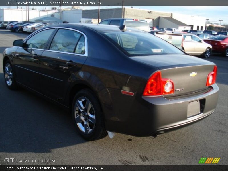Mocha Steel Metallic / Titanium 2012 Chevrolet Malibu LS