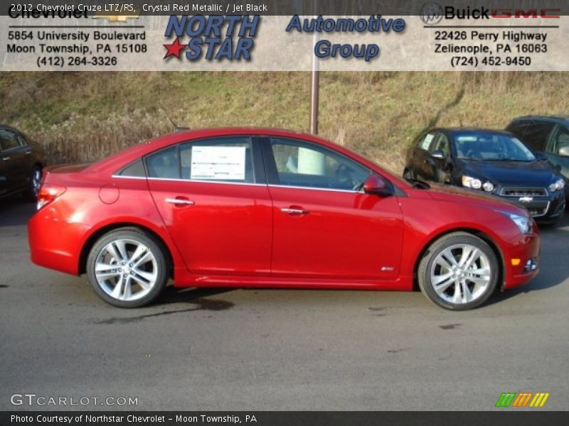 Crystal Red Metallic / Jet Black 2012 Chevrolet Cruze LTZ/RS