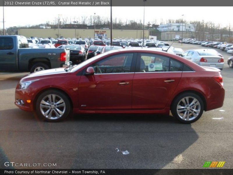 Crystal Red Metallic / Jet Black 2012 Chevrolet Cruze LTZ/RS