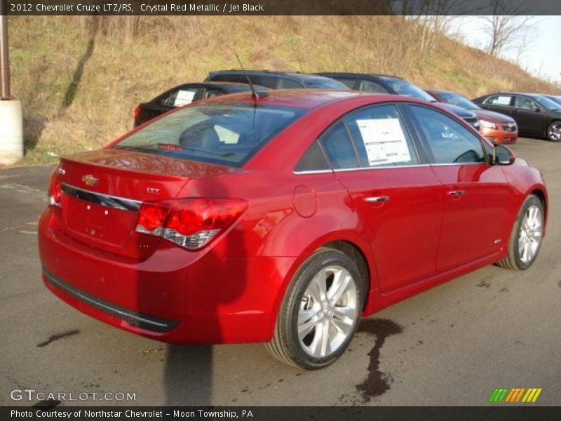 Crystal Red Metallic / Jet Black 2012 Chevrolet Cruze LTZ/RS