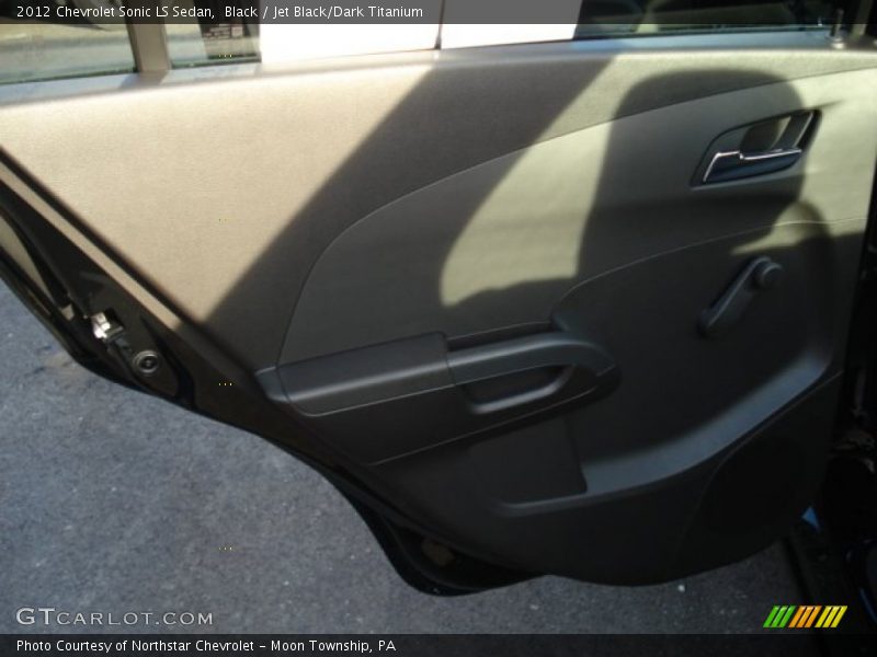 Black / Jet Black/Dark Titanium 2012 Chevrolet Sonic LS Sedan