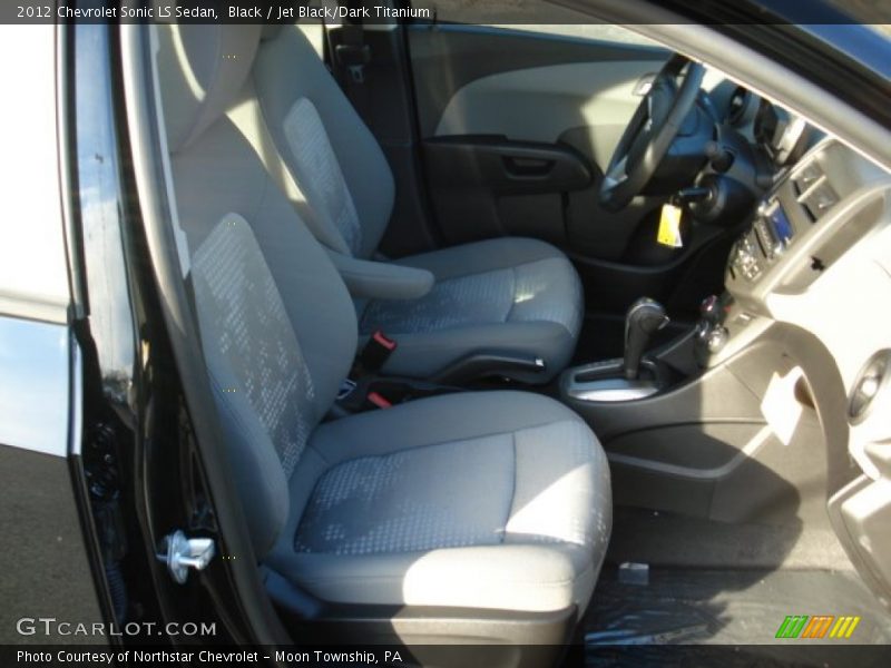 Black / Jet Black/Dark Titanium 2012 Chevrolet Sonic LS Sedan