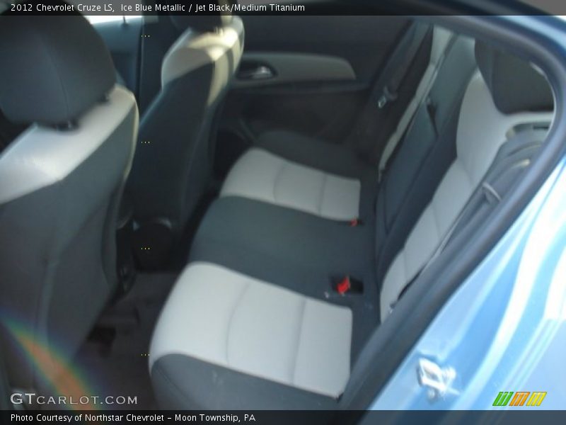 Ice Blue Metallic / Jet Black/Medium Titanium 2012 Chevrolet Cruze LS
