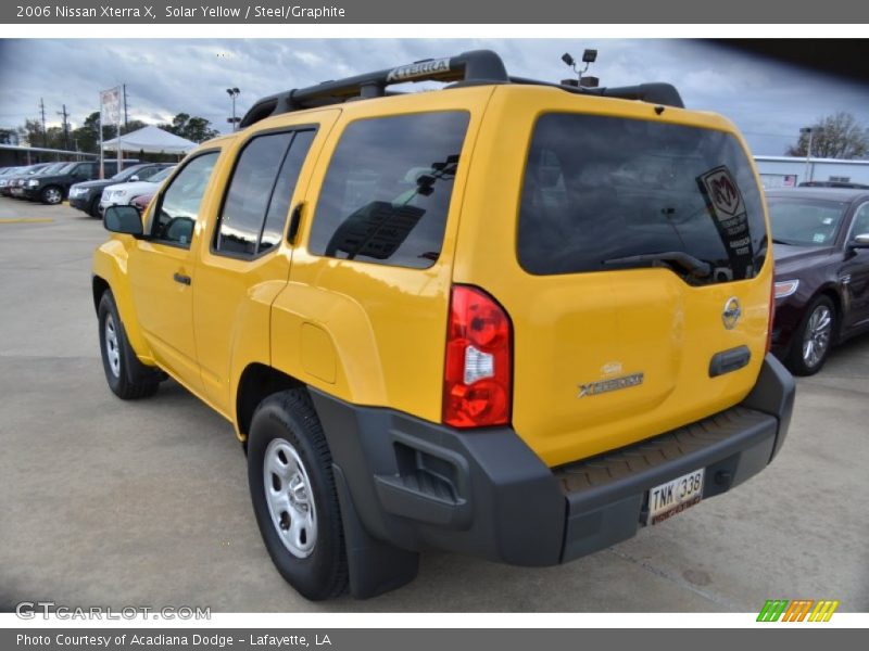Solar Yellow / Steel/Graphite 2006 Nissan Xterra X