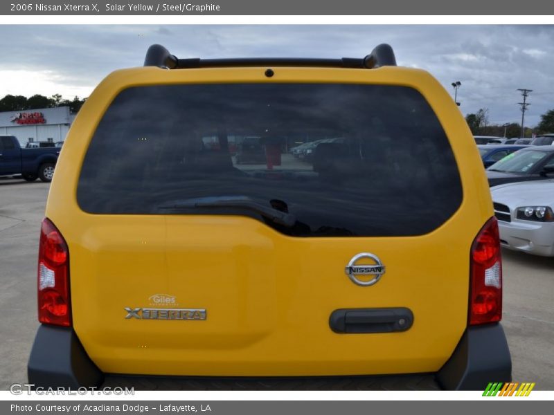 Solar Yellow / Steel/Graphite 2006 Nissan Xterra X