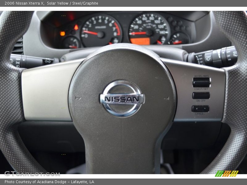 Solar Yellow / Steel/Graphite 2006 Nissan Xterra X