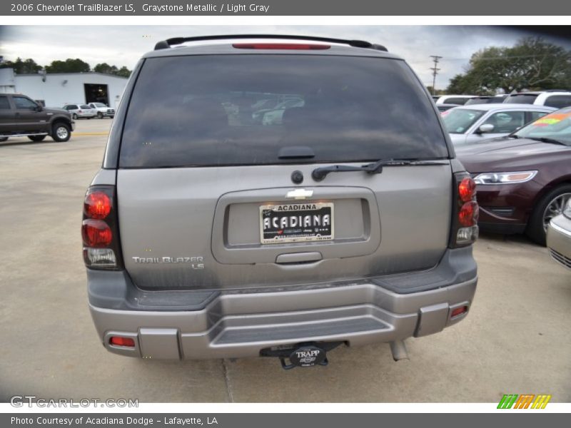 Graystone Metallic / Light Gray 2006 Chevrolet TrailBlazer LS