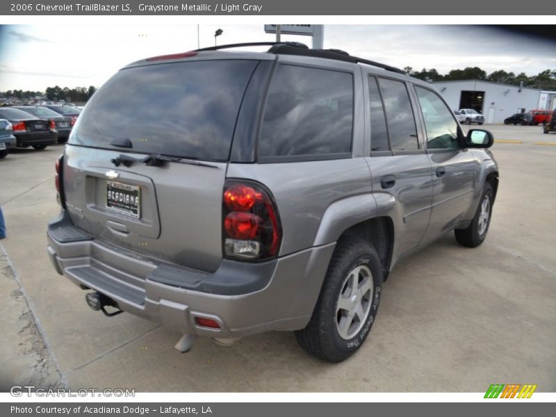 Graystone Metallic / Light Gray 2006 Chevrolet TrailBlazer LS