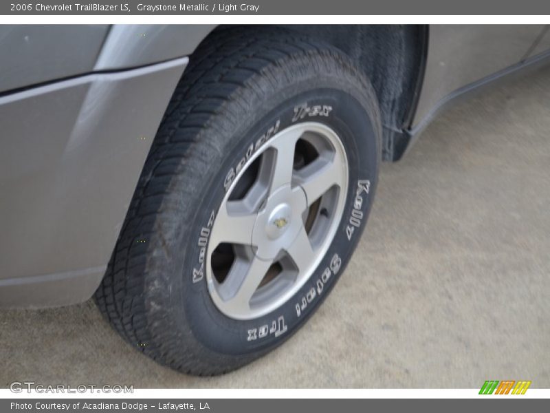 Graystone Metallic / Light Gray 2006 Chevrolet TrailBlazer LS