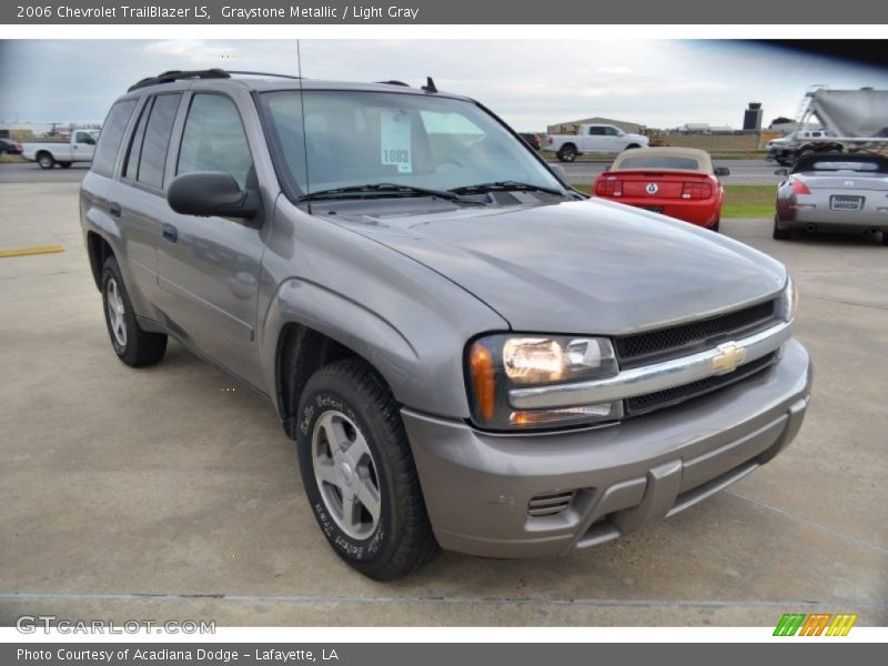 Graystone Metallic / Light Gray 2006 Chevrolet TrailBlazer LS