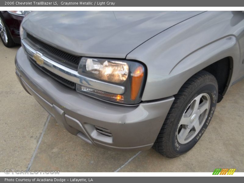 Graystone Metallic / Light Gray 2006 Chevrolet TrailBlazer LS