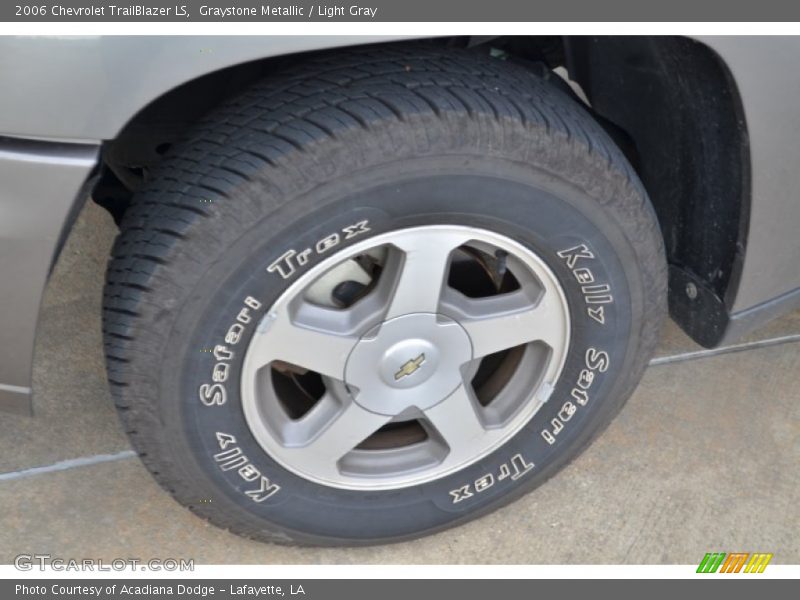 Graystone Metallic / Light Gray 2006 Chevrolet TrailBlazer LS