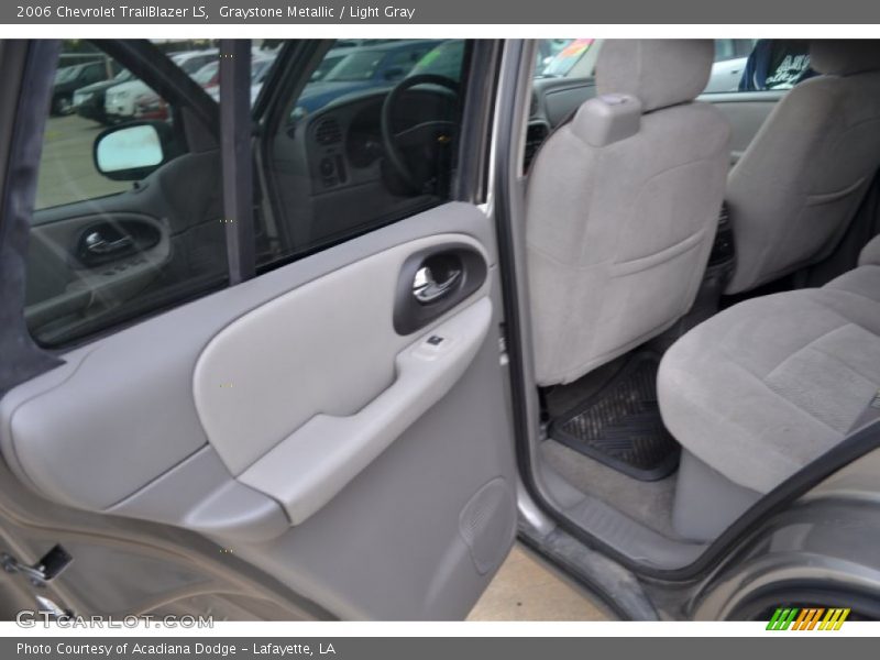 Graystone Metallic / Light Gray 2006 Chevrolet TrailBlazer LS