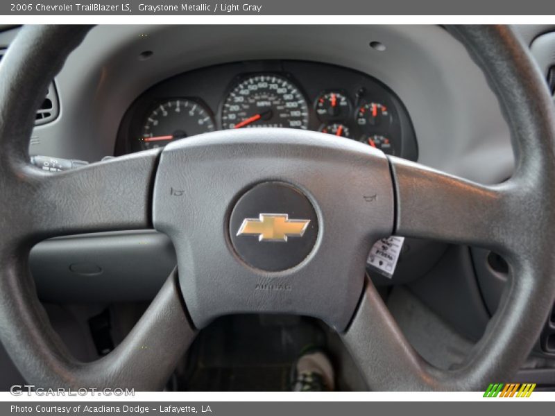 Graystone Metallic / Light Gray 2006 Chevrolet TrailBlazer LS