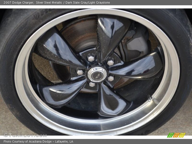 Silver Steel Metallic / Dark Slate Gray/Light Graystone 2007 Dodge Charger