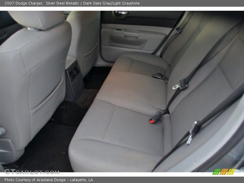 Silver Steel Metallic / Dark Slate Gray/Light Graystone 2007 Dodge Charger