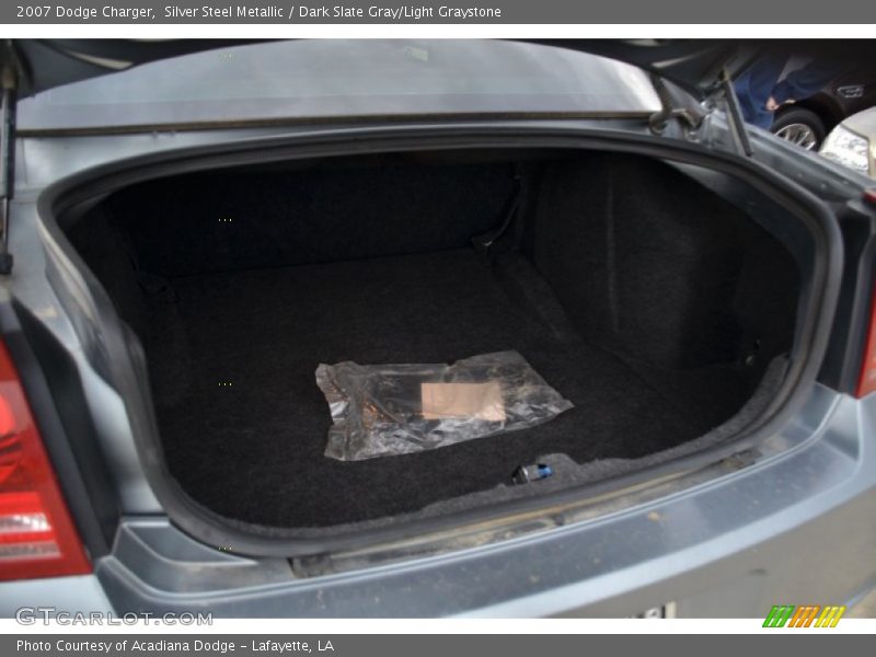 Silver Steel Metallic / Dark Slate Gray/Light Graystone 2007 Dodge Charger