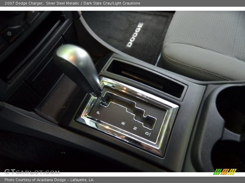 Silver Steel Metallic / Dark Slate Gray/Light Graystone 2007 Dodge Charger
