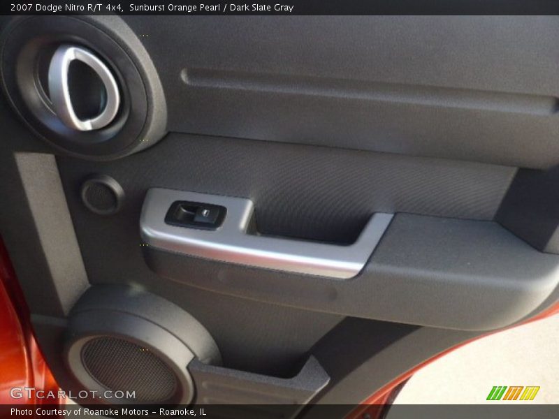 Sunburst Orange Pearl / Dark Slate Gray 2007 Dodge Nitro R/T 4x4