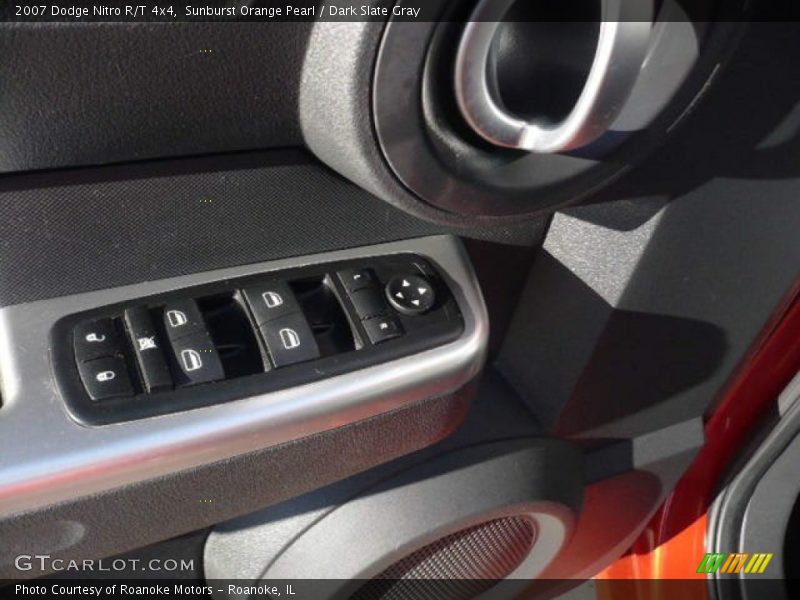 Sunburst Orange Pearl / Dark Slate Gray 2007 Dodge Nitro R/T 4x4
