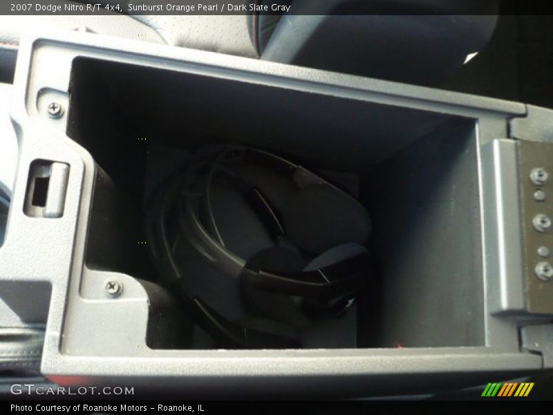 Sunburst Orange Pearl / Dark Slate Gray 2007 Dodge Nitro R/T 4x4