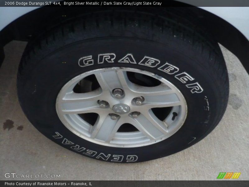 Bright Silver Metallic / Dark Slate Gray/Light Slate Gray 2006 Dodge Durango SLT 4x4