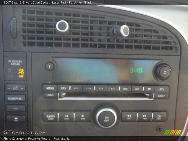 Audio System of 2007 9-3 Aero Sport Sedan