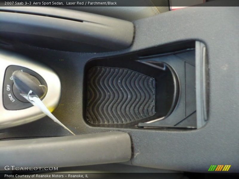 Laser Red / Parchment/Black 2007 Saab 9-3 Aero Sport Sedan
