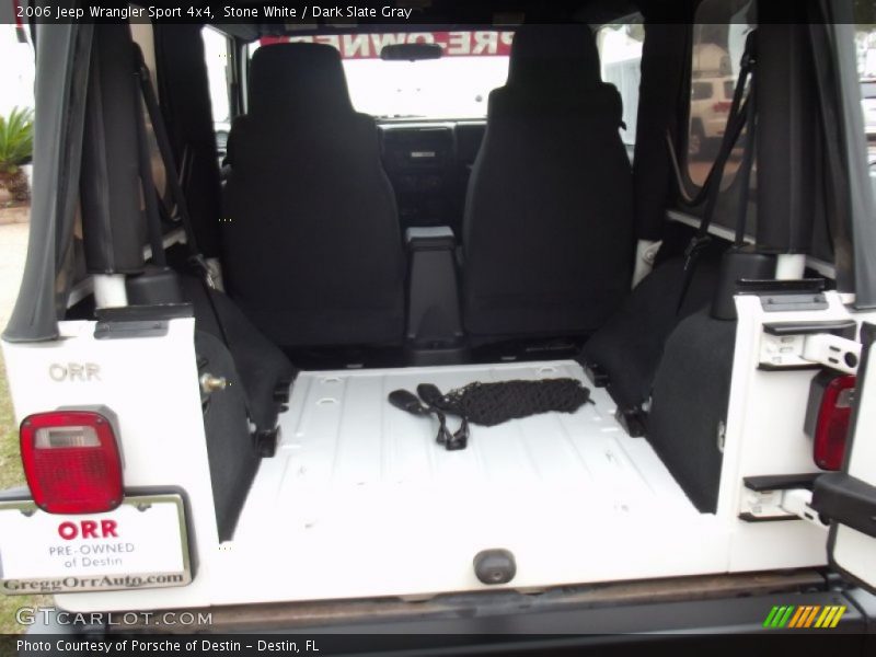 Stone White / Dark Slate Gray 2006 Jeep Wrangler Sport 4x4