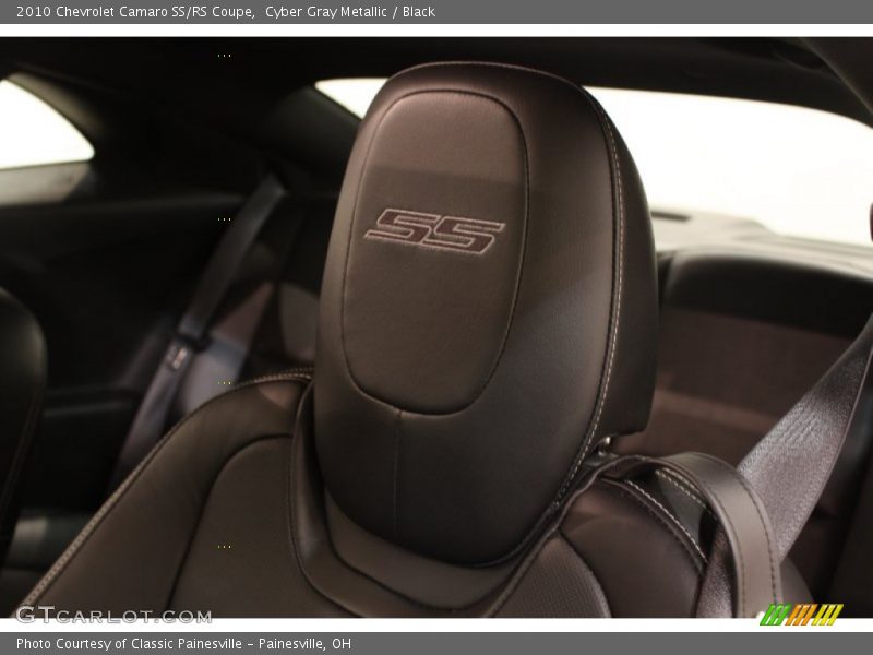 Cyber Gray Metallic / Black 2010 Chevrolet Camaro SS/RS Coupe