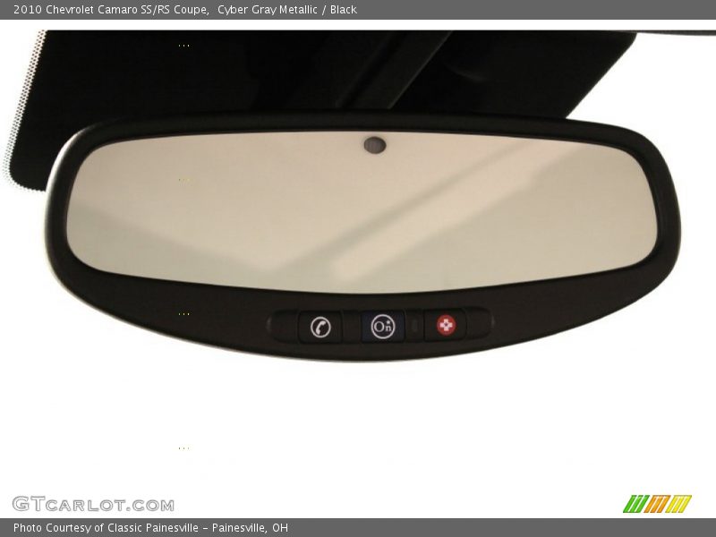 Cyber Gray Metallic / Black 2010 Chevrolet Camaro SS/RS Coupe