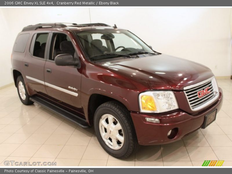 Cranberry Red Metallic / Ebony Black 2006 GMC Envoy XL SLE 4x4