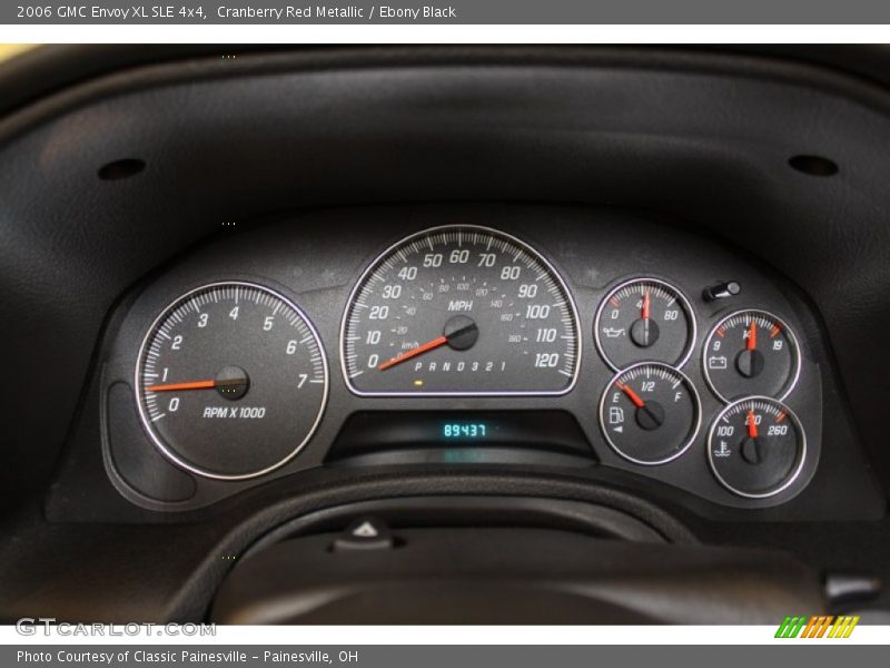 Cranberry Red Metallic / Ebony Black 2006 GMC Envoy XL SLE 4x4