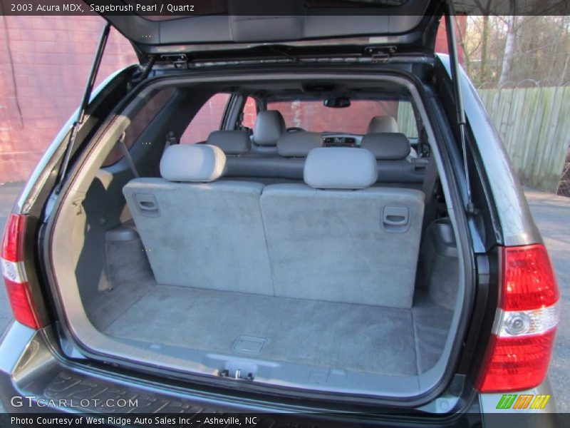  2003 MDX  Trunk