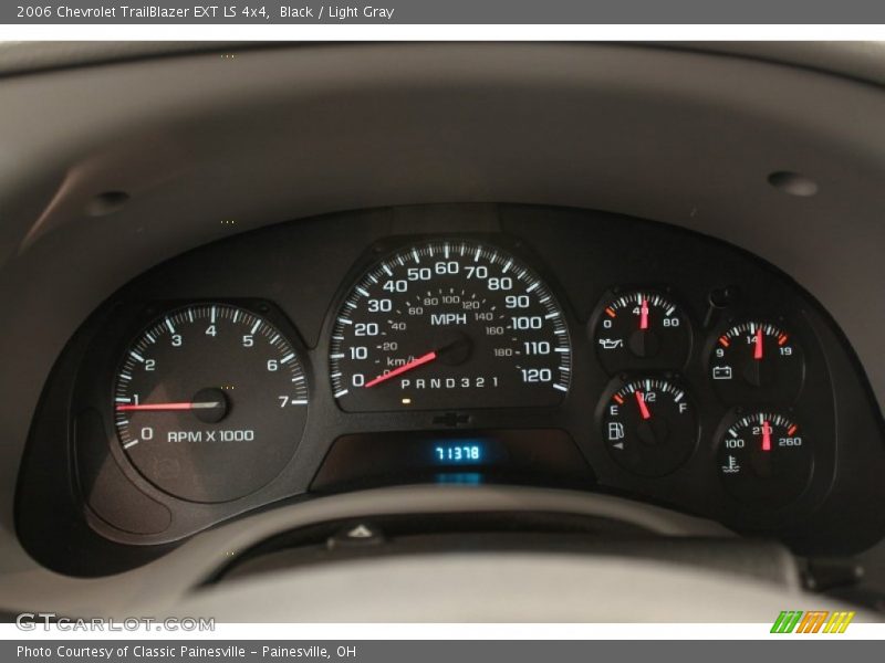 Black / Light Gray 2006 Chevrolet TrailBlazer EXT LS 4x4