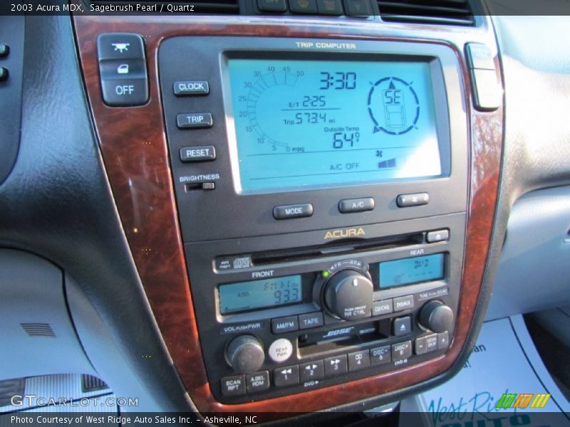 Sagebrush Pearl / Quartz 2003 Acura MDX