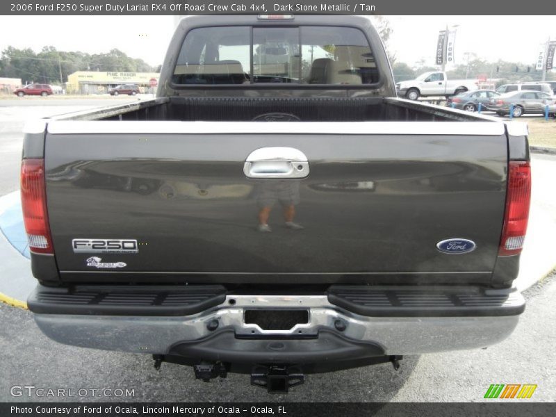 Dark Stone Metallic / Tan 2006 Ford F250 Super Duty Lariat FX4 Off Road Crew Cab 4x4
