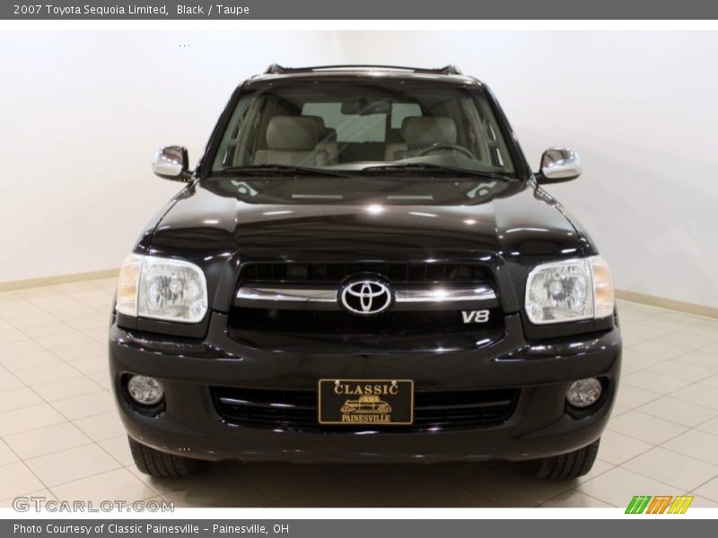 Black / Taupe 2007 Toyota Sequoia Limited