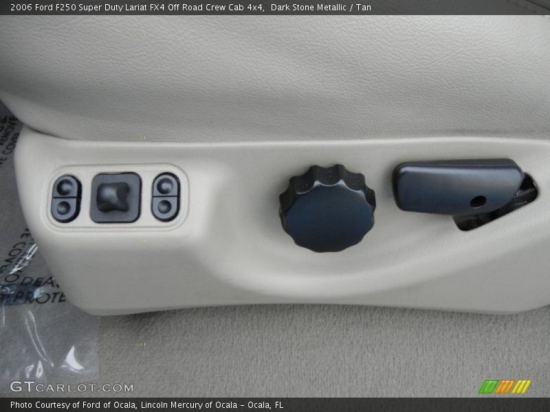 Dark Stone Metallic / Tan 2006 Ford F250 Super Duty Lariat FX4 Off Road Crew Cab 4x4