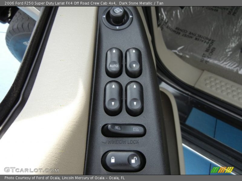 Controls of 2006 F250 Super Duty Lariat FX4 Off Road Crew Cab 4x4