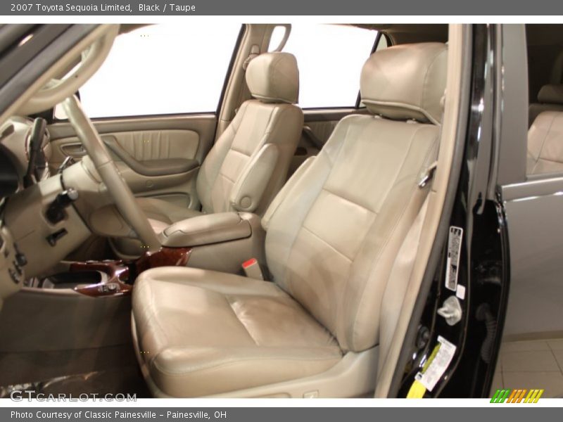 Black / Taupe 2007 Toyota Sequoia Limited