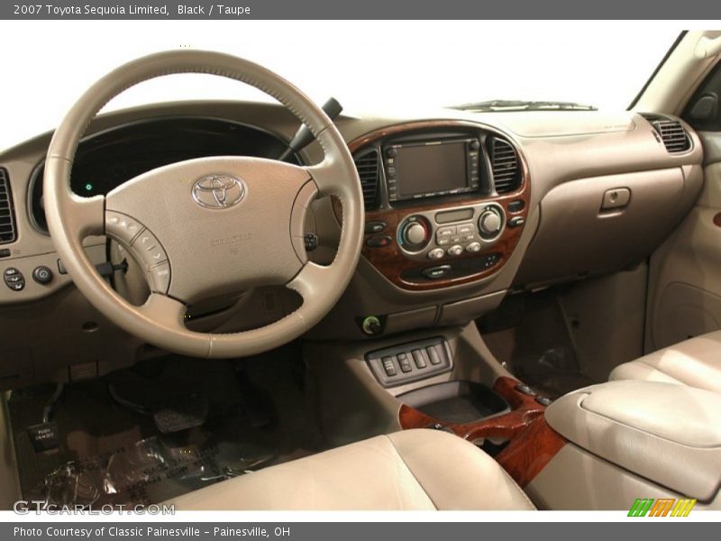 Black / Taupe 2007 Toyota Sequoia Limited